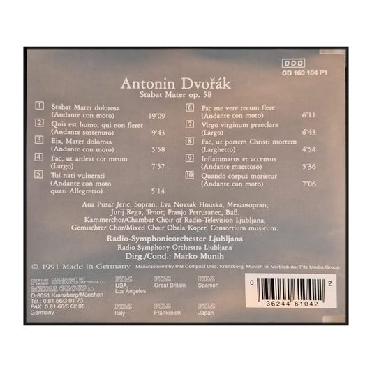 Antonin Dvořák: Stabat Mater