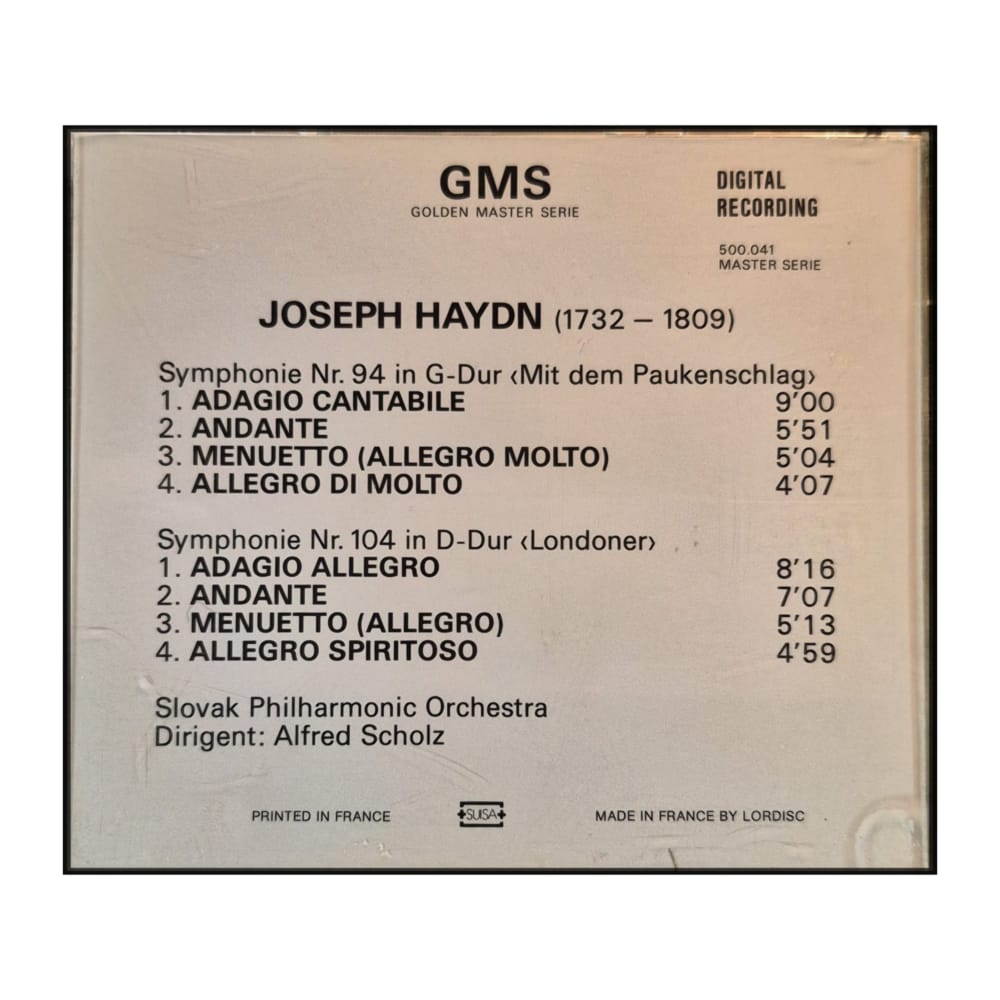 Haydn: Symphonie Nr. 94 & Symphonie Nr. 104