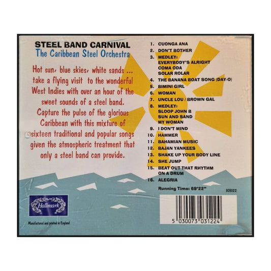 The Caribbean Steel Orchestra: Steel Band Carnival: 16 Sunshine Hits