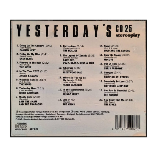 Yesterday'S: Cd 25 Stereoplay