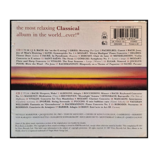Best Album In The World Ever: Most Relaxing Classical Album