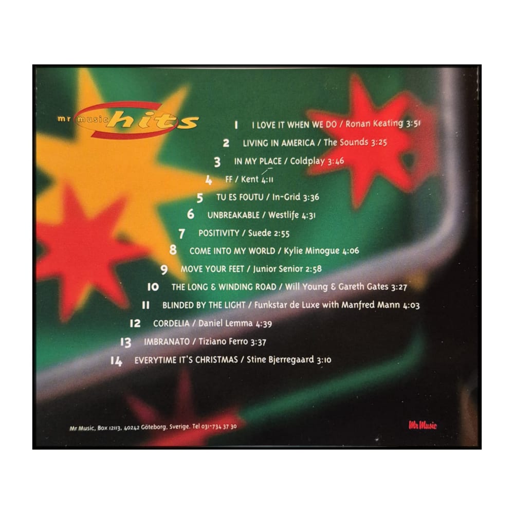 Mr Music Hits 2002-12
