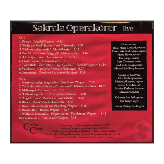 Sakralla Operakörer Live