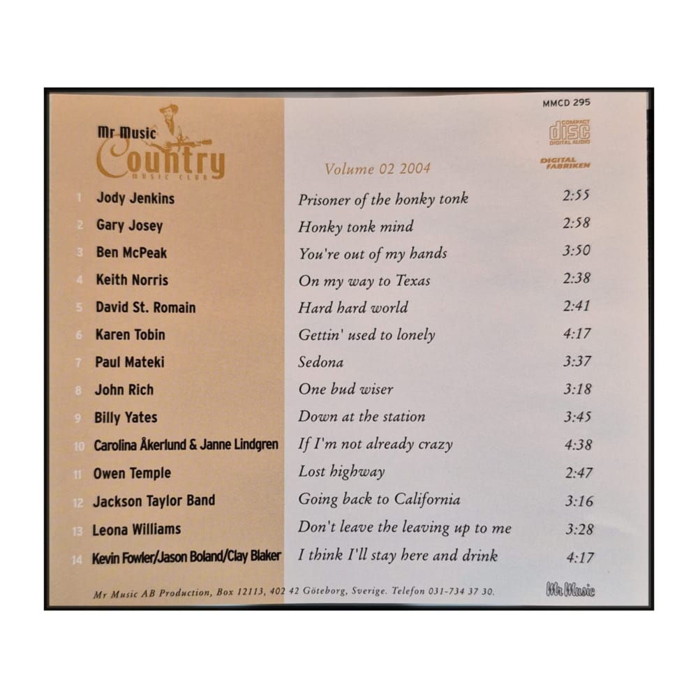 Mr Music Country 2004-02