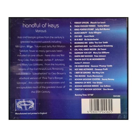 Handful Of Keys: The Best Of Jazz Piano