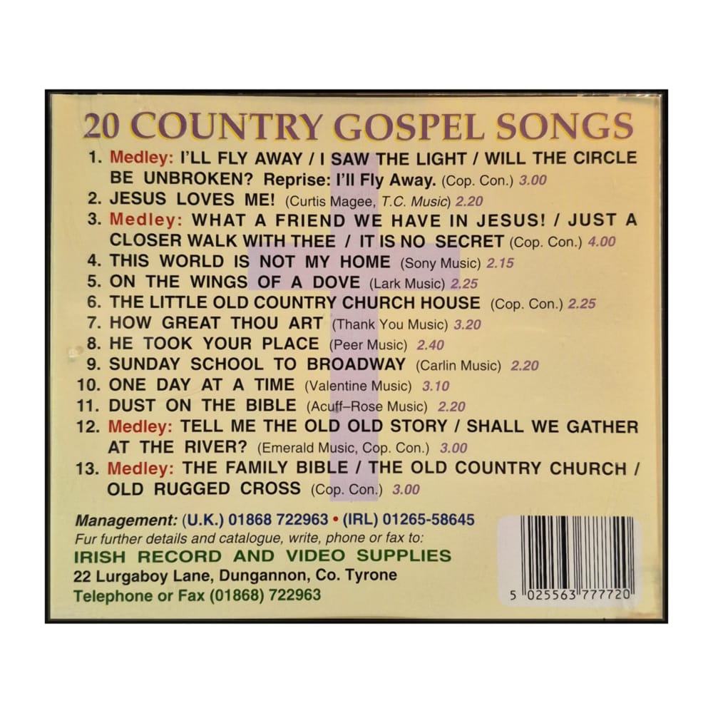 Curtis Magee: 20 Country Gospel Songs V7