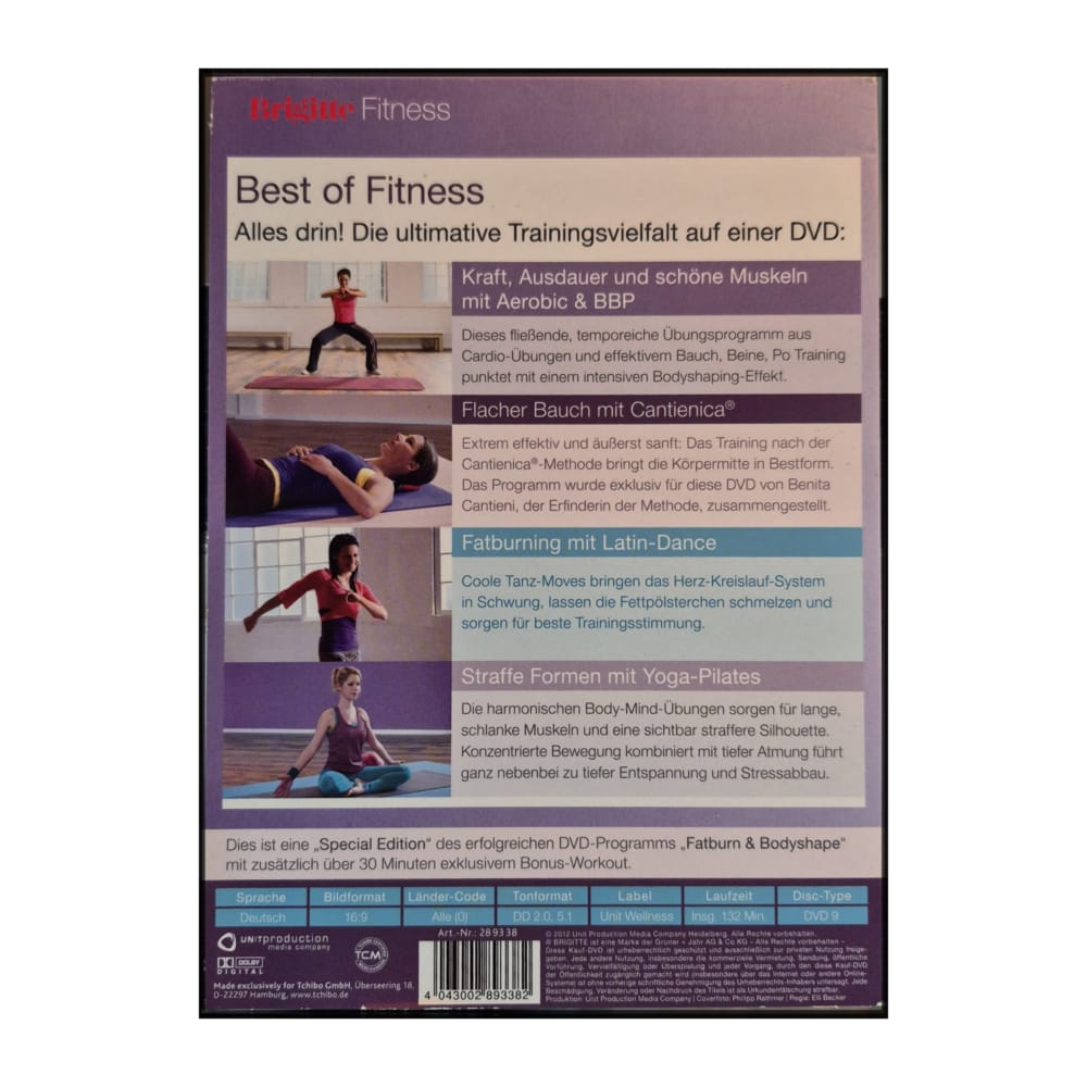 Brigitte Fitness: Best Of Fitness: Aerobic Bauchtraining Latin-Dance Yoga-Pilates