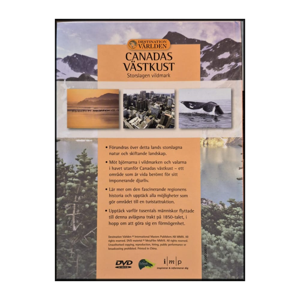 Destination Världen 07: Canadas Västkust – Storslagen Vildmark