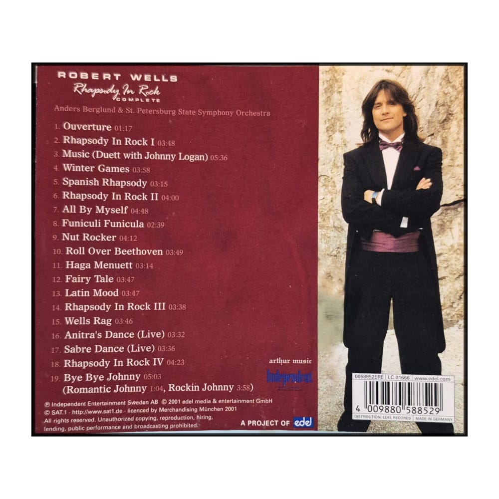 Robert Wells: Rhapsody In Rock Complete