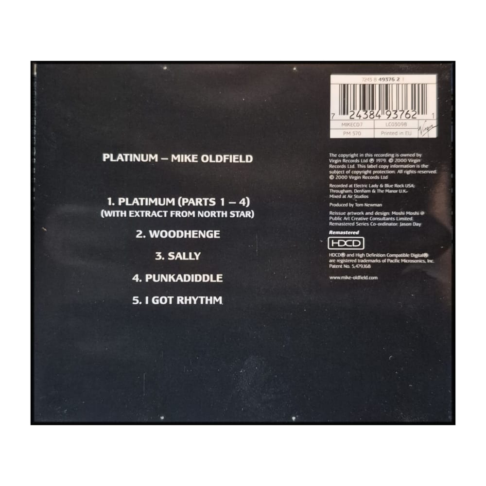 Mike Oldfield: Platinum