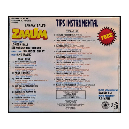 Zaalim: Music