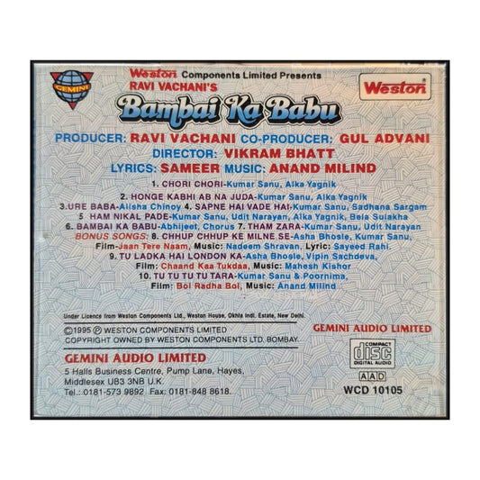 Bambai Ka Babu: Music