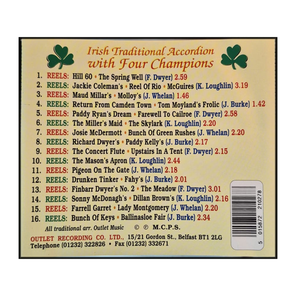 Pure Irish Traditional Accordion