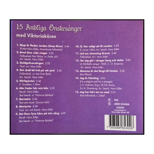 Viktoriakören: 15 Andliga Önskesånger