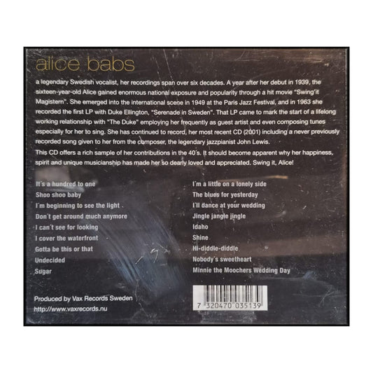 Alice Babs: Early Recordings 1939-1949