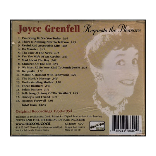 Joyce Grenfell: Requests The Pleasure