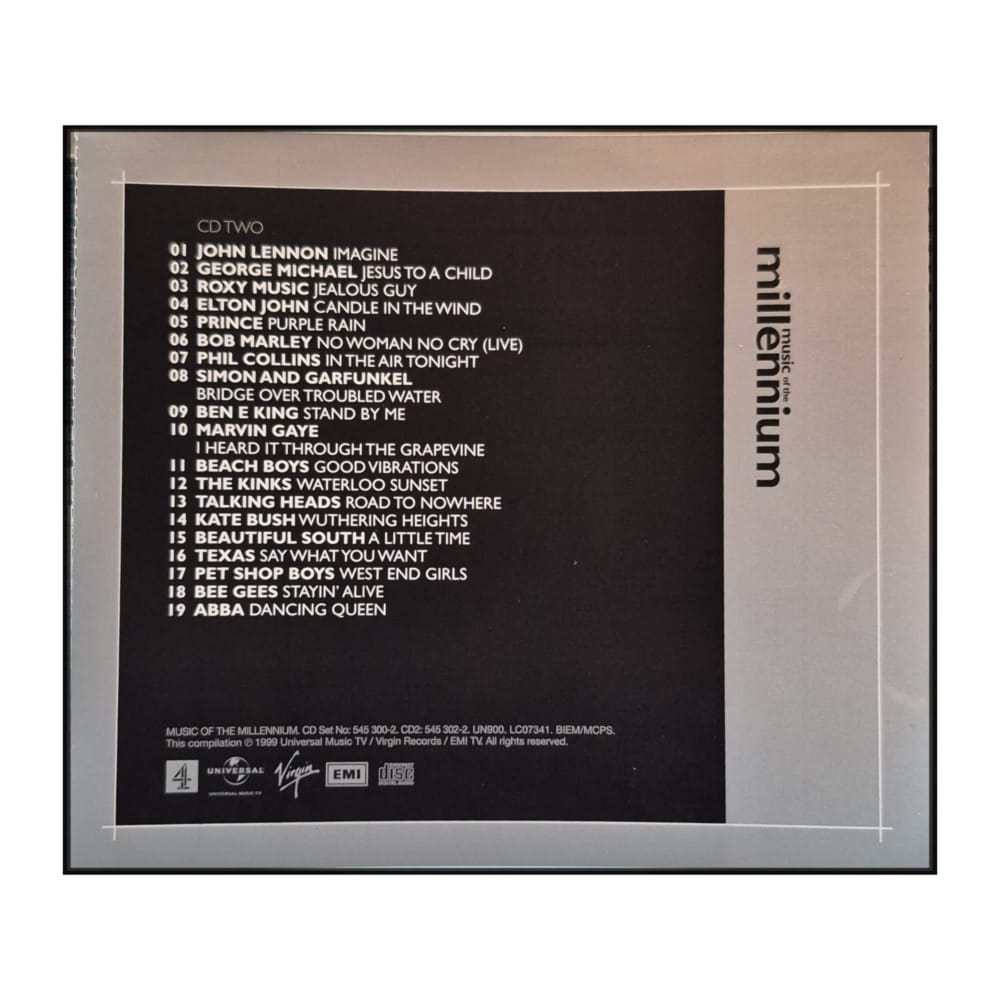 Music Of The Millennium 1 Disc-2