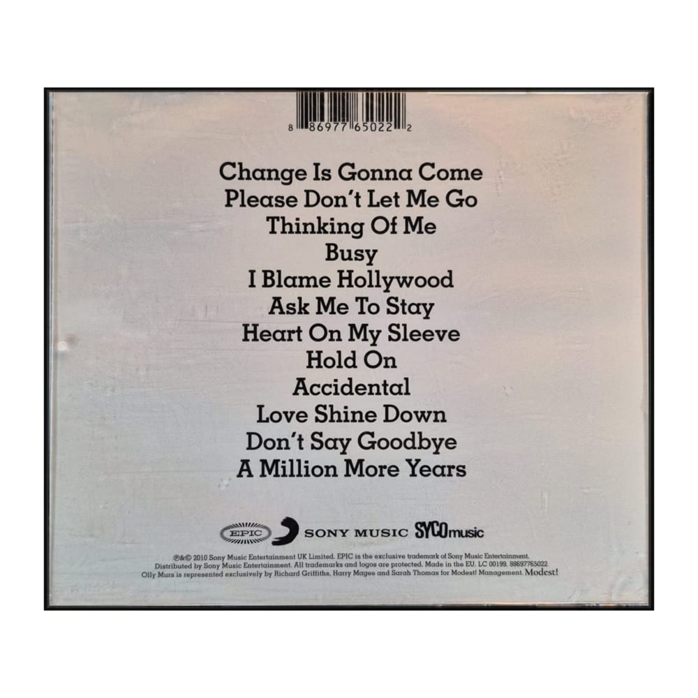 Olly Murs: Change Is Gonna Come