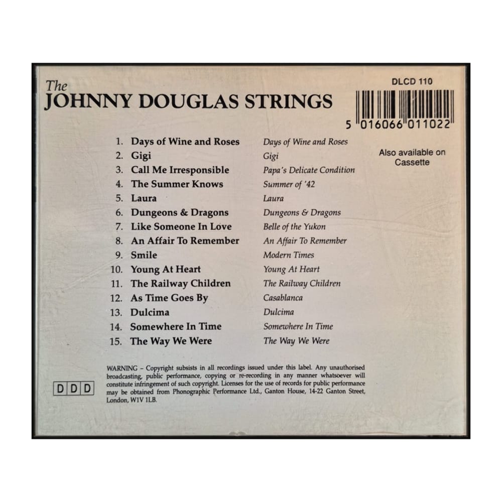 Johnny Douglas Strings: On Screen