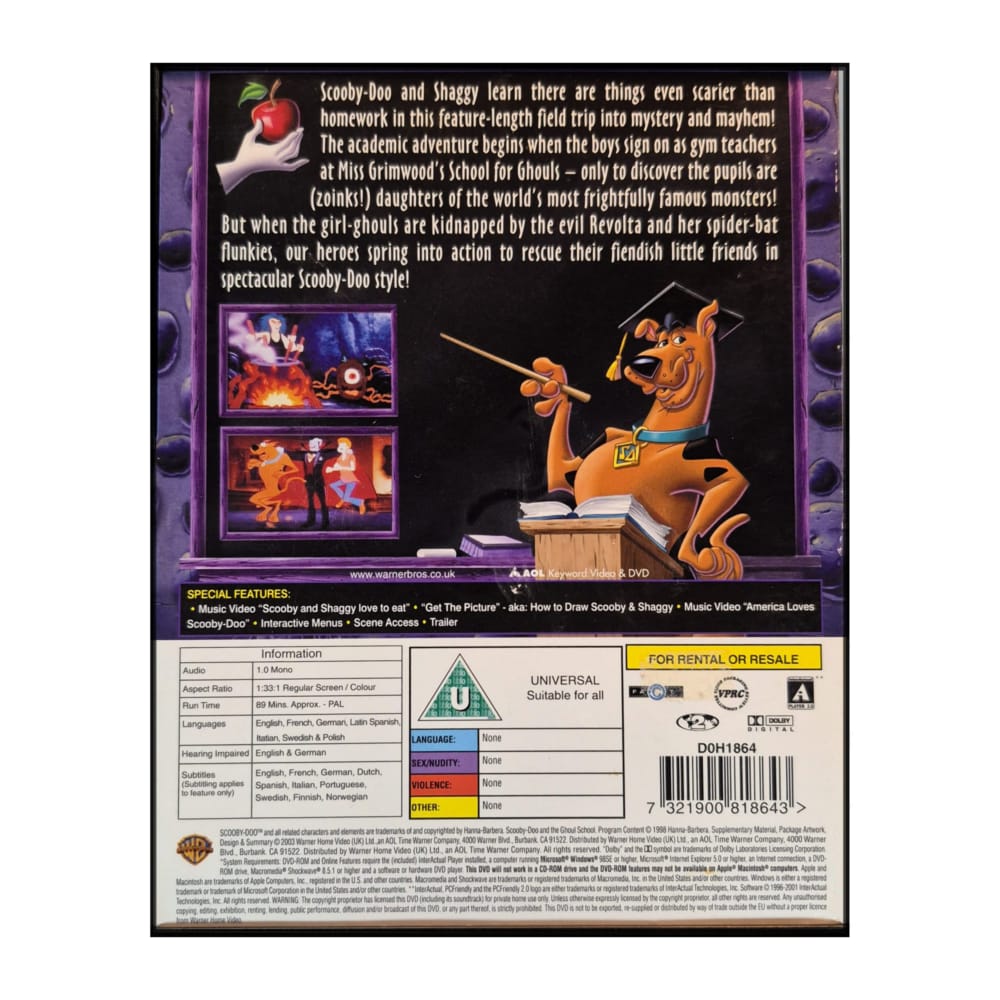 Scooby-Doo And The Ghoul School