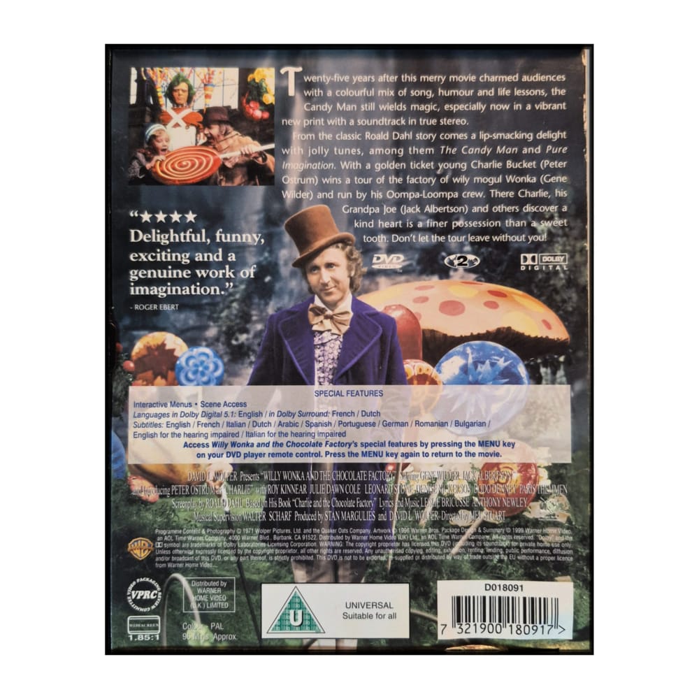 Willy Wonka & The Chocolate Factory