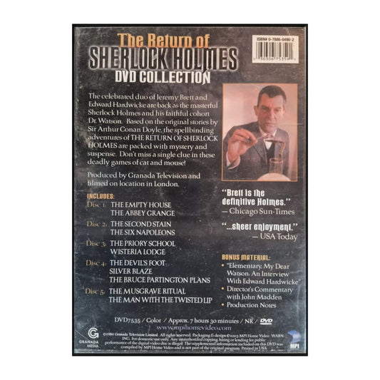 Sherlock Holmes: The Return Of