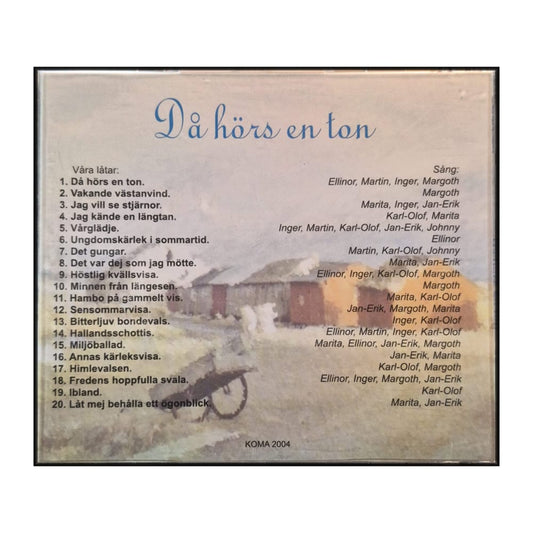 Martin Andersson & Karl-Olof Andersson: Då Hörs En Ton