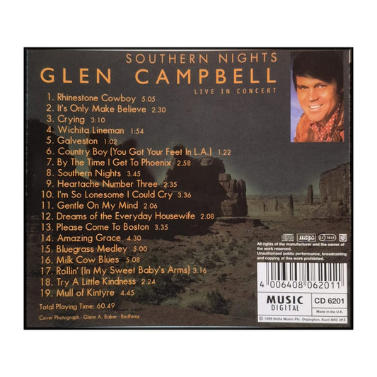 Glen Campbell: Live In Concert / Southern Nights