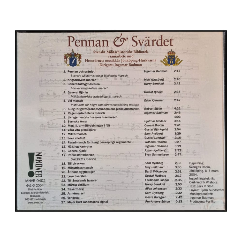 Hemvärnets Musikkår Jönköping-Huskvarna: Pennan & Svärdet