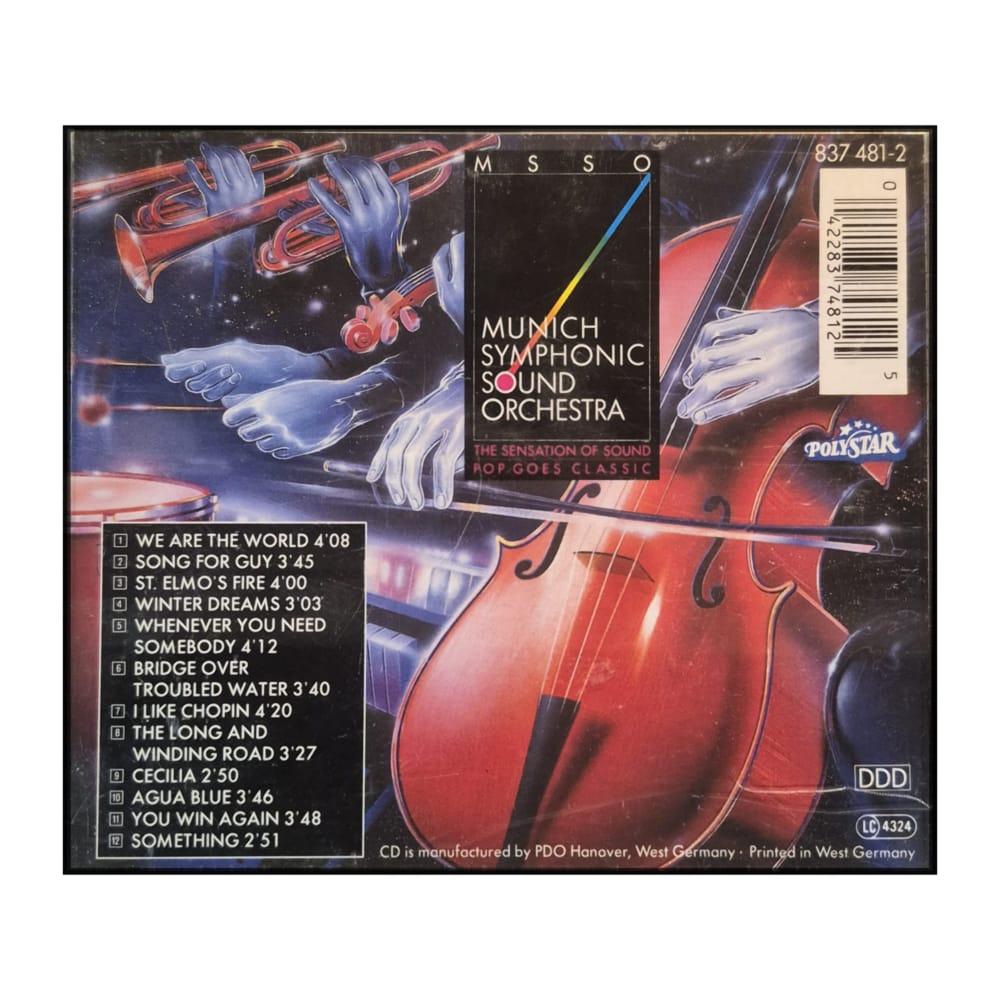 Munich Symphonic Sound Orchestra: The Sensation Of Sound - Pop Goes Classic