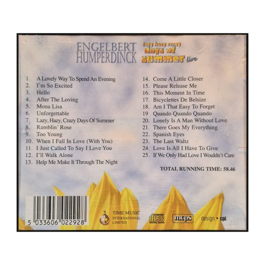 Engelbert Humperdinck: Lazy Hazy Crazy Days Of Summer Live