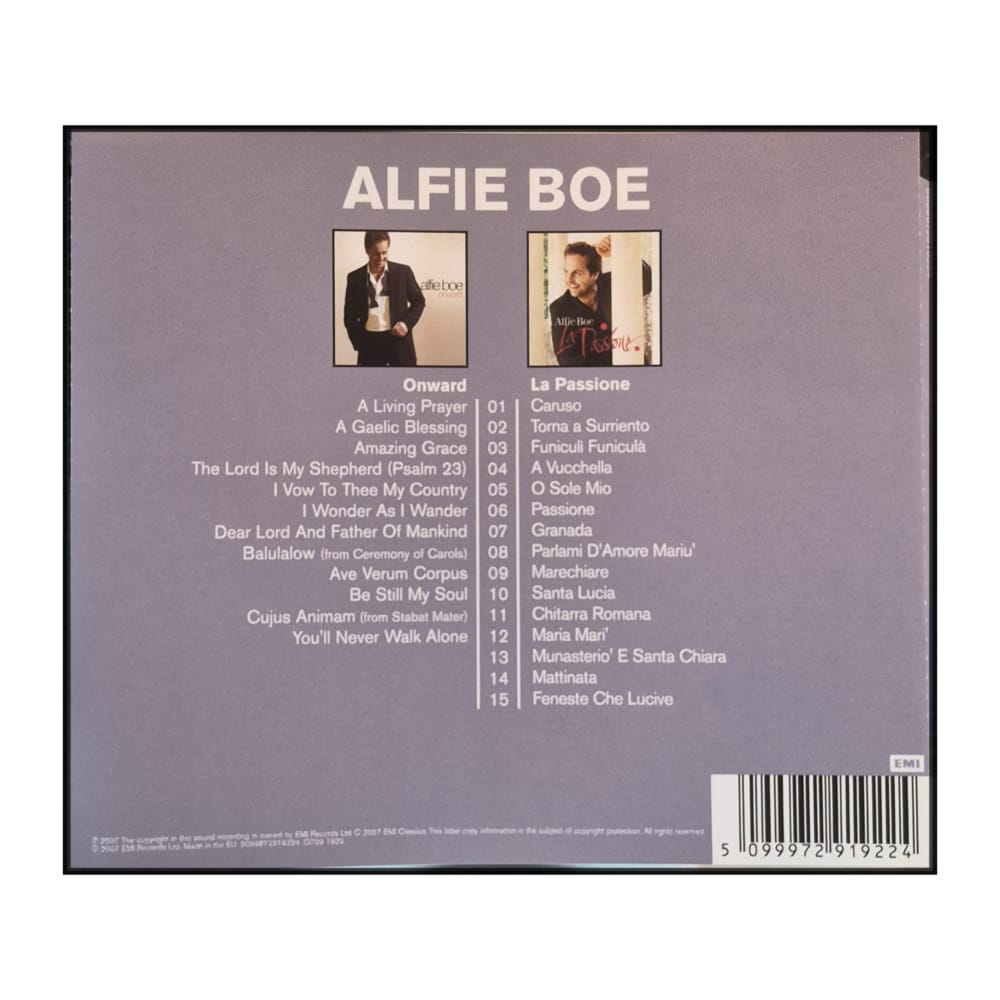 Alfie Boe: Onward + La Passione