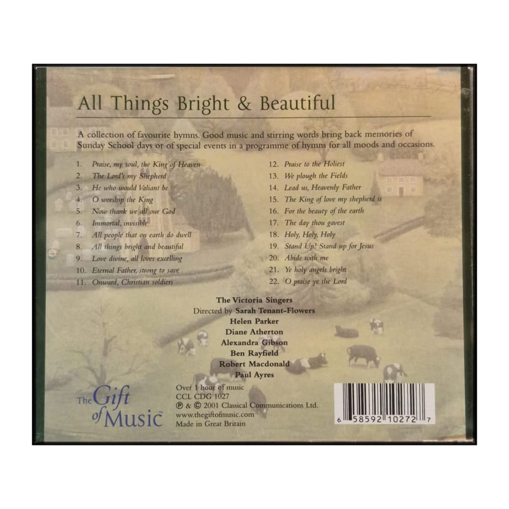 Victoria Singers: All Things Bright & Beautiful