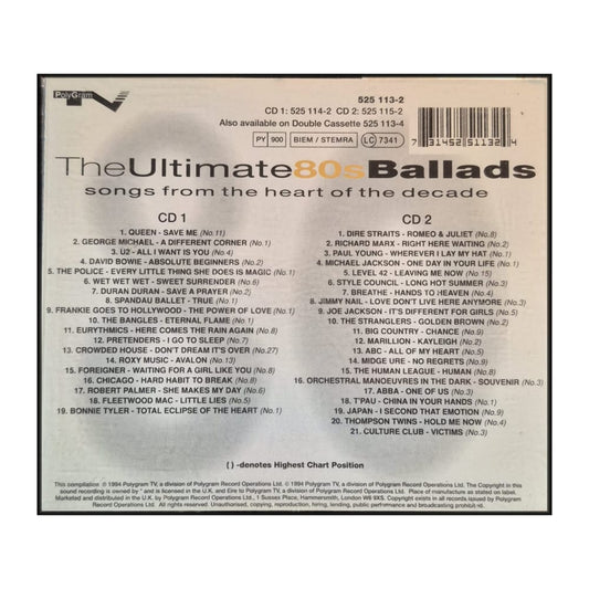 Ultimate 1980S Ballads