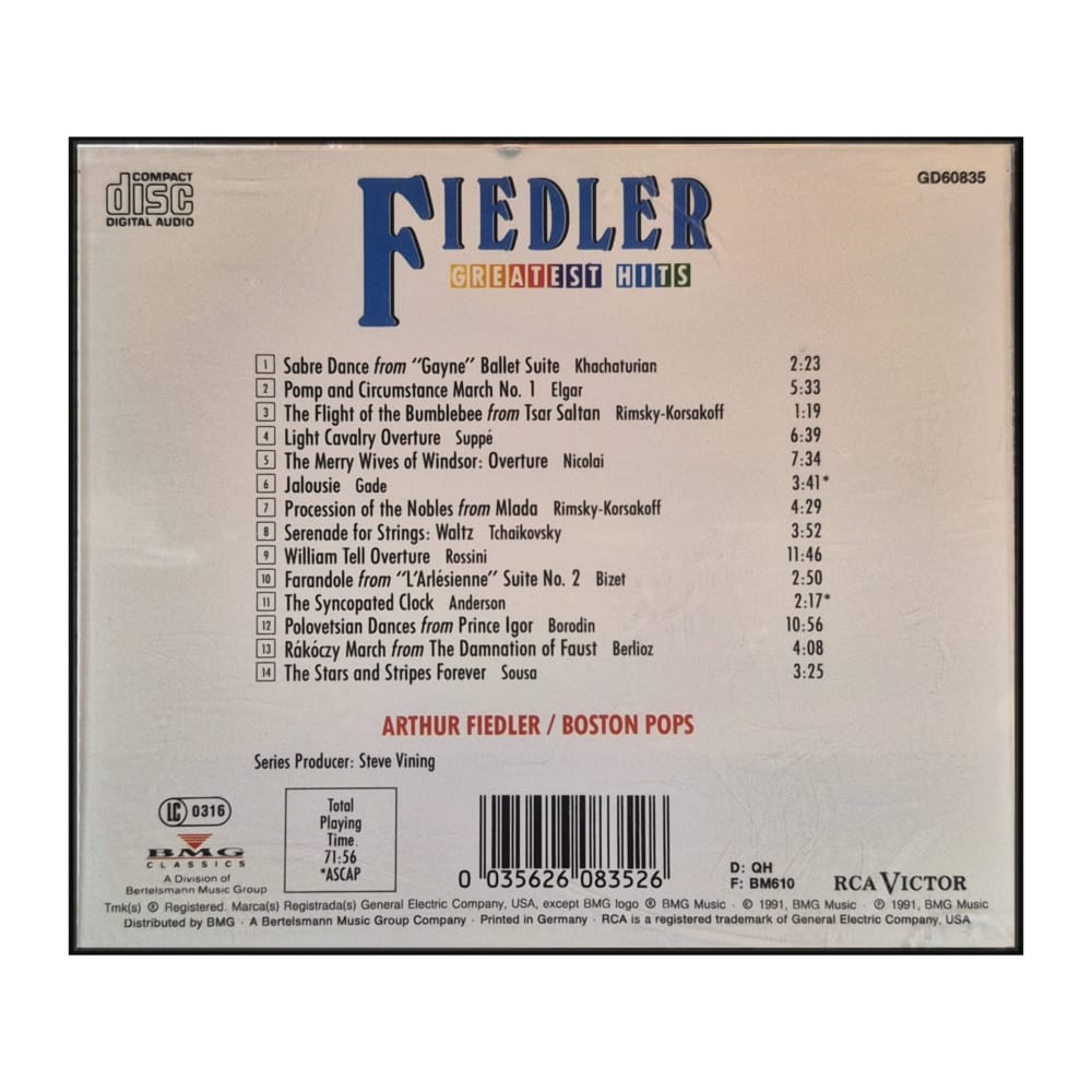 Arthur Fiedler: Greatest Hits