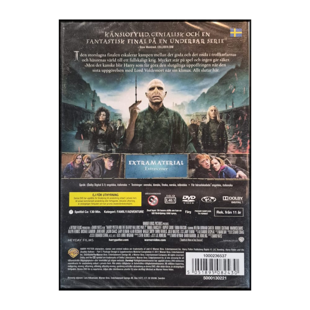 Harry Potter Och Dödsrelikerna 2