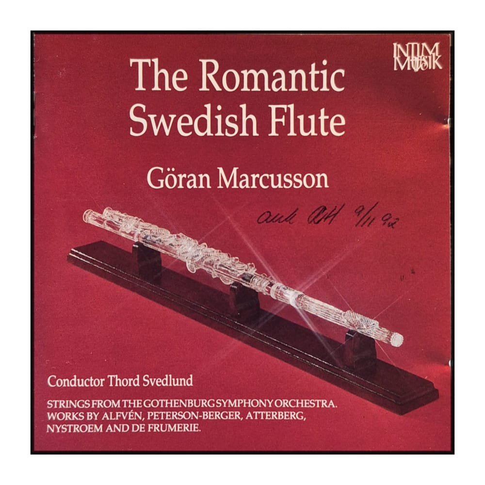 Göran Marcusson: The Romantic Swedish Flute