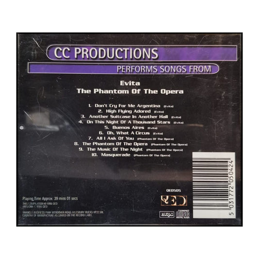 Cc Productions: Evita & The Phantom Of The Opera