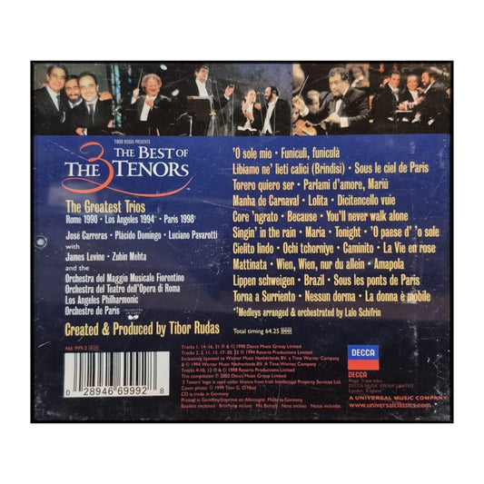 The Three Tenors: The Best Of The Tenors: Carreras Domingo Pavarotti