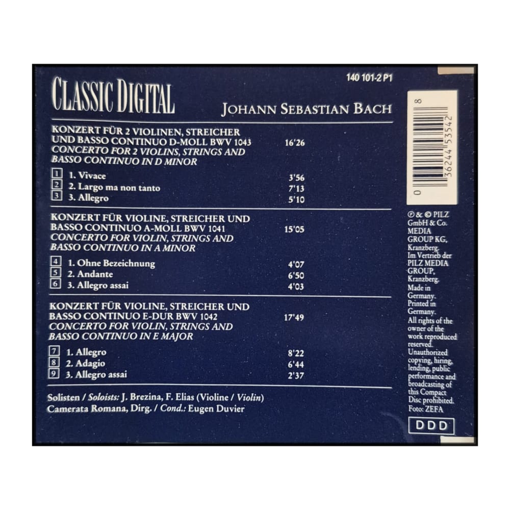 Johann Sebastian Bach: Classic Digital