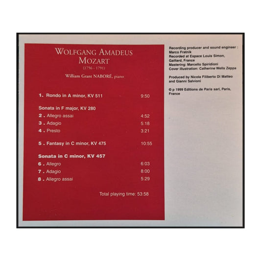 William Wight Nabore: Intimate Piano (W. A. Mozart)