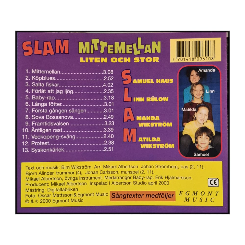 Mittemellan: Slam Liten Och Stor
