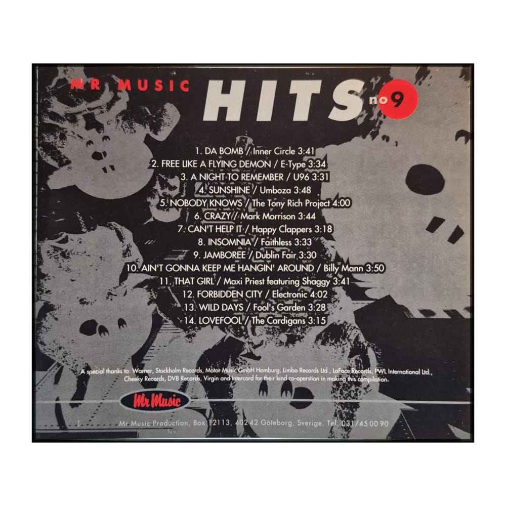 Mr Music Hits 1996-09