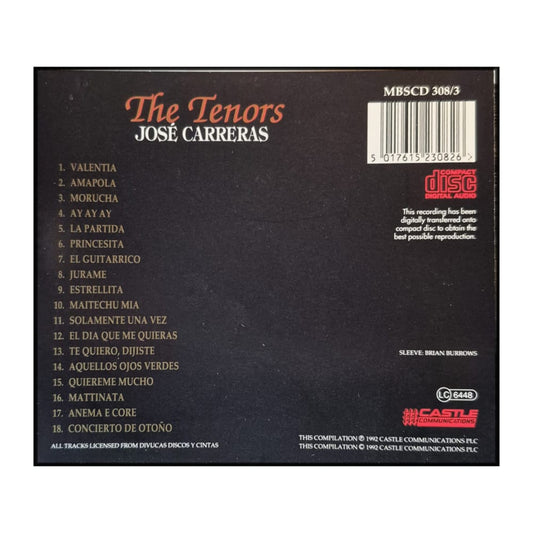 José Carreras: The Tenors Disc-3