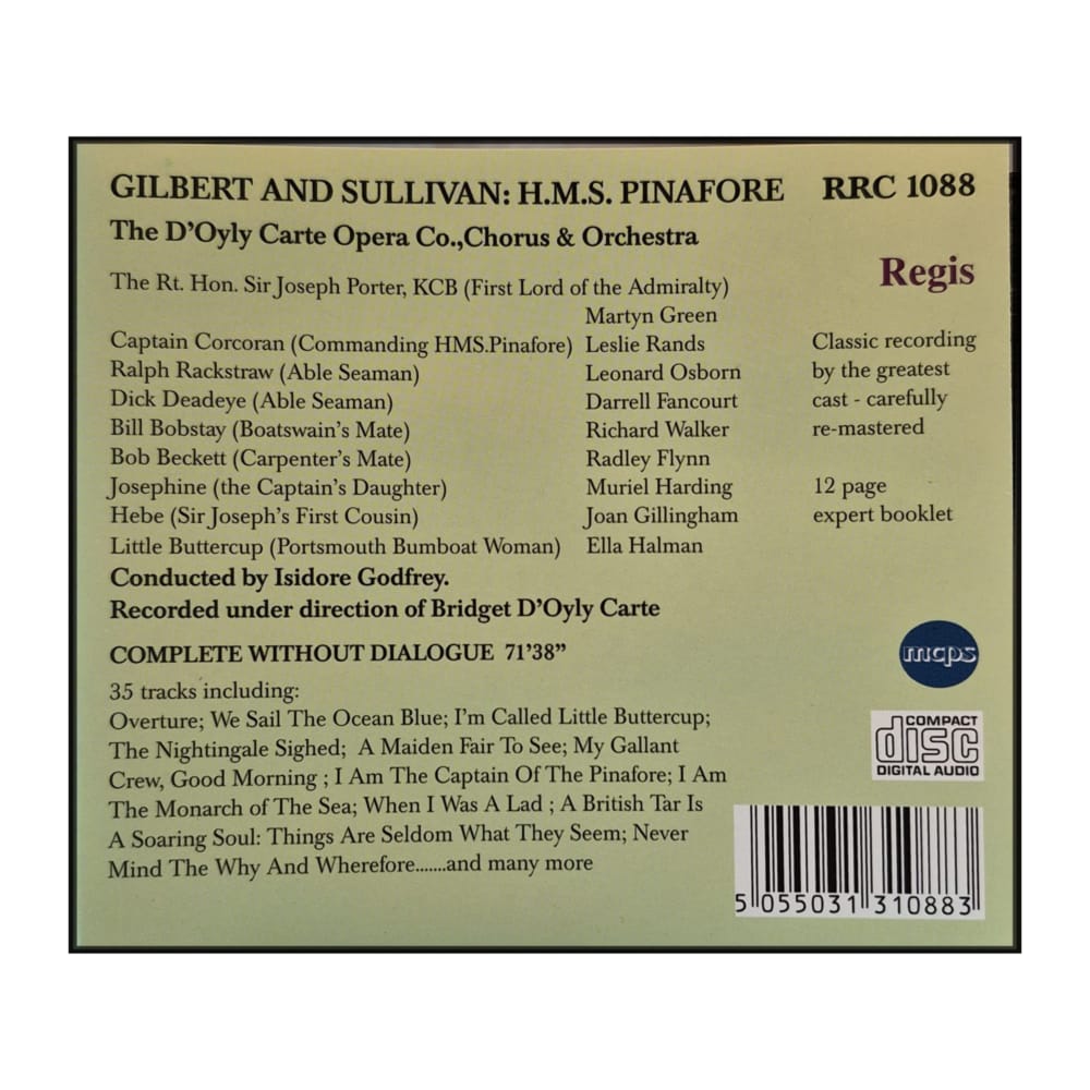 Gilbert & Sullivan: Hms Pinafore