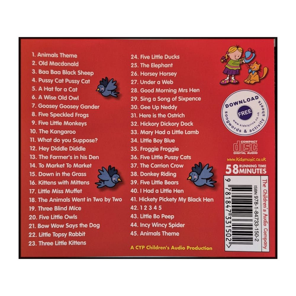 Kids music: Animal Songs & Rhymes