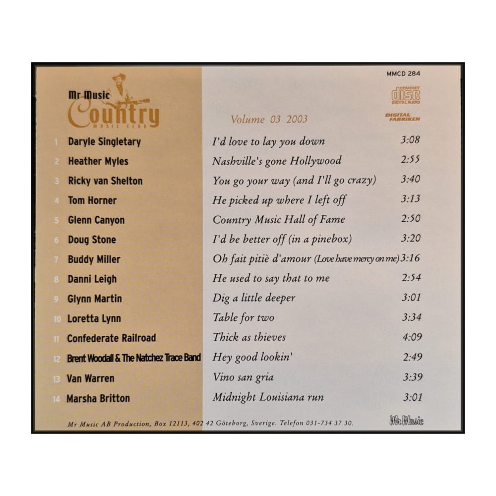 Mr Music Country 2003-03
