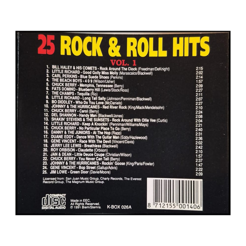 Rock&Roll Hits: 25 Rock&Roll Hits V1