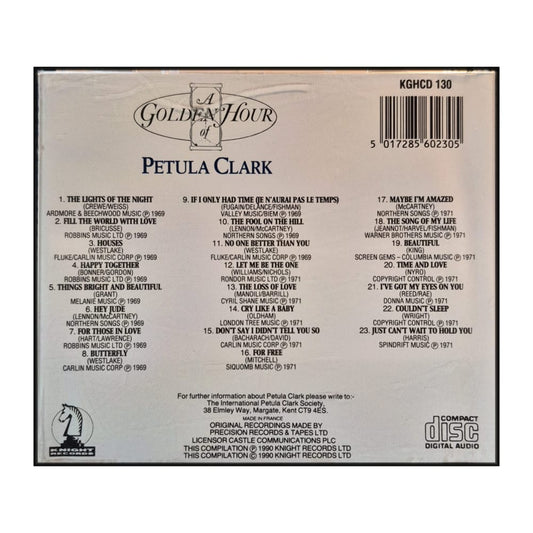 Petula Clark:  A Golden Hour Of