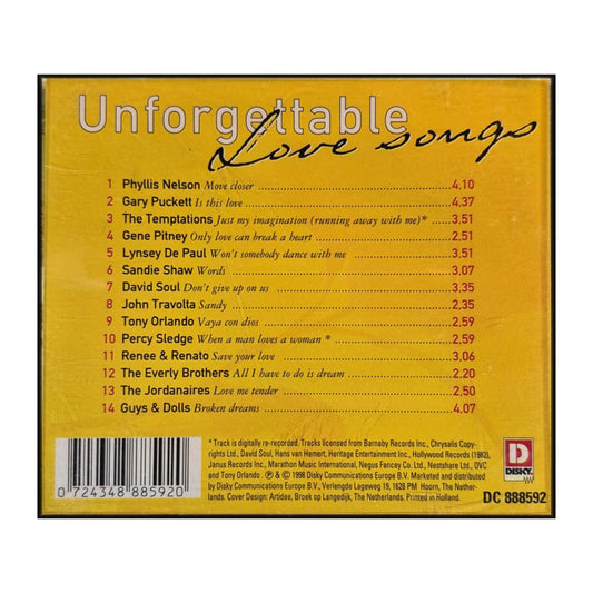 Unforgettable Love Songs
